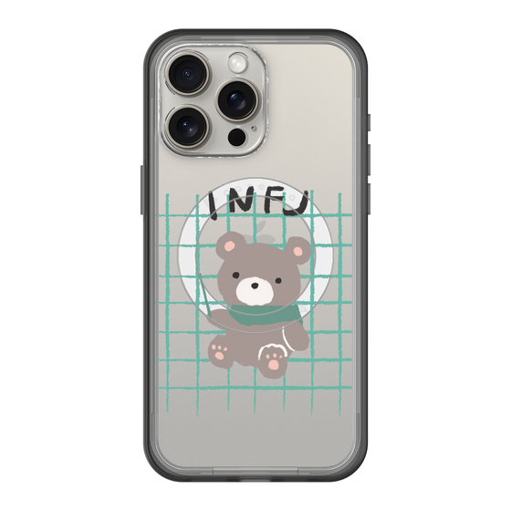 スリムプロテクションプレミアムケース with MagSafe［ オリジナル - INFJ 提唱者 - キャラクター ］