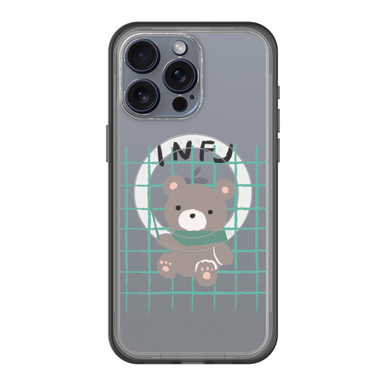 スリムプロテクションプレミアムケース with MagSafe［ オリジナル - INFJ 提唱者 - キャラクター ］
