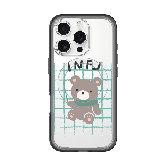 スリムプロテクションプレミアムケース with MagSafe［ オリジナル - INFJ 提唱者 - キャラクター ］