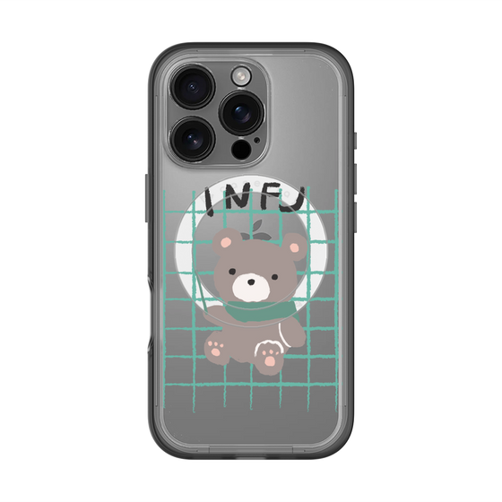 スリムプロテクションプレミアムケース with MagSafe［ オリジナル - INFJ 提唱者 - キャラクター ］
