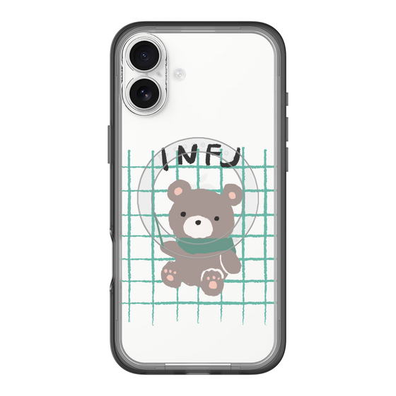 スリムプロテクションプレミアムケース with MagSafe［ オリジナル - INFJ 提唱者 - キャラクター ］