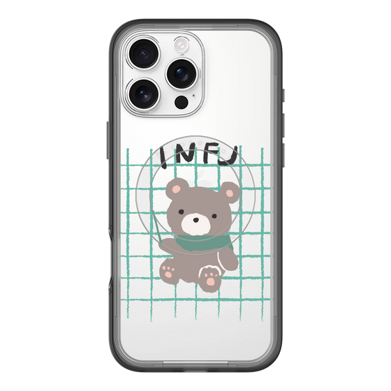 スリムプロテクションプレミアムケース with MagSafe［ オリジナル - INFJ 提唱者 - キャラクター ］