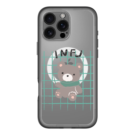 スリムプロテクションプレミアムケース with MagSafe［ オリジナル - INFJ 提唱者 - キャラクター ］