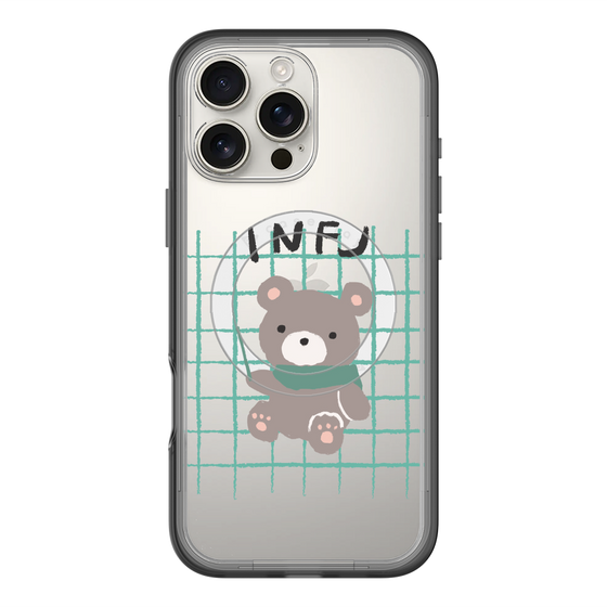 スリムプロテクションプレミアムケース with MagSafe［ オリジナル - INFJ 提唱者 - キャラクター ］