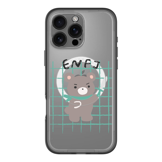 スリムプロテクションプレミアムケース with MagSafe［ オリジナル - ENFJ 主人公 - キャラクター ］