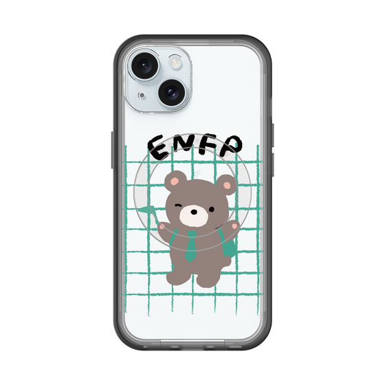 スリムプロテクションプレミアムケース with MagSafe［ オリジナル - ENFP 運動家 - キャラクター ］