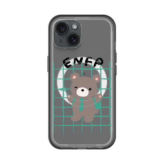 スリムプロテクションプレミアムケース with MagSafe［ オリジナル - ENFP 運動家 - キャラクター ］