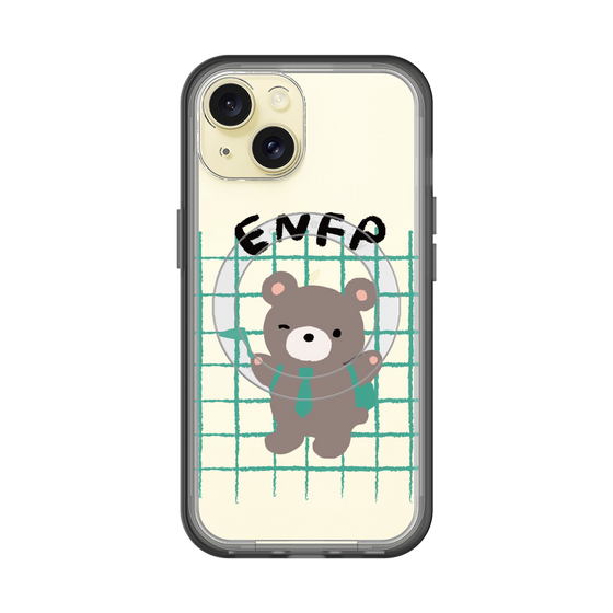 スリムプロテクションプレミアムケース with MagSafe［ オリジナル - ENFP 運動家 - キャラクター ］