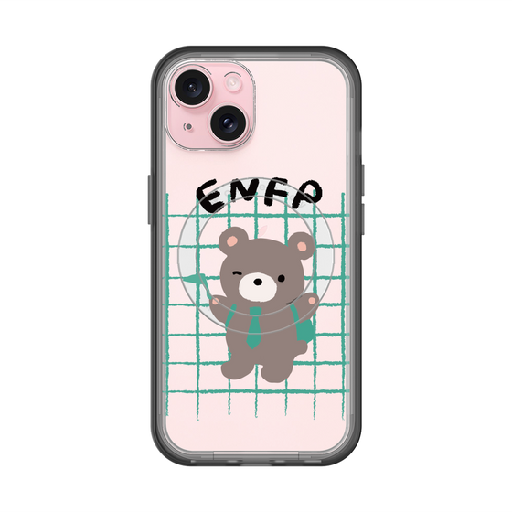 スリムプロテクションプレミアムケース with MagSafe［ オリジナル - ENFP 運動家 - キャラクター ］
