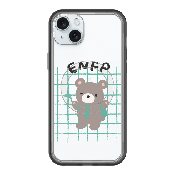 スリムプロテクションプレミアムケース with MagSafe［ オリジナル - ENFP 運動家 - キャラクター ］