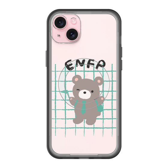 スリムプロテクションプレミアムケース with MagSafe［ オリジナル - ENFP 運動家 - キャラクター ］
