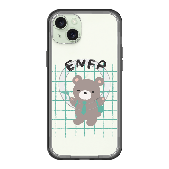 スリムプロテクションプレミアムケース with MagSafe［ オリジナル - ENFP 運動家 - キャラクター ］