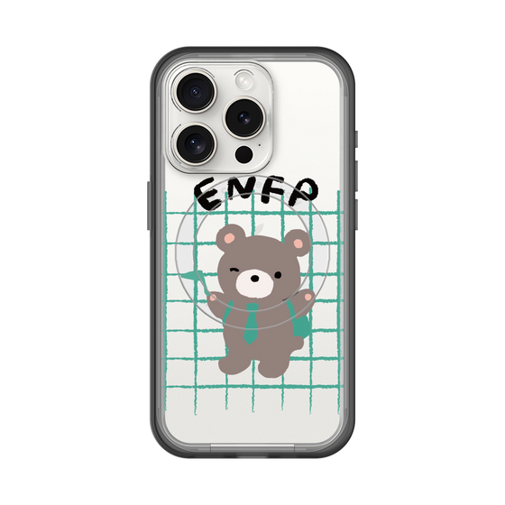 スリムプロテクションプレミアムケース with MagSafe［ オリジナル - ENFP 運動家 - キャラクター ］
