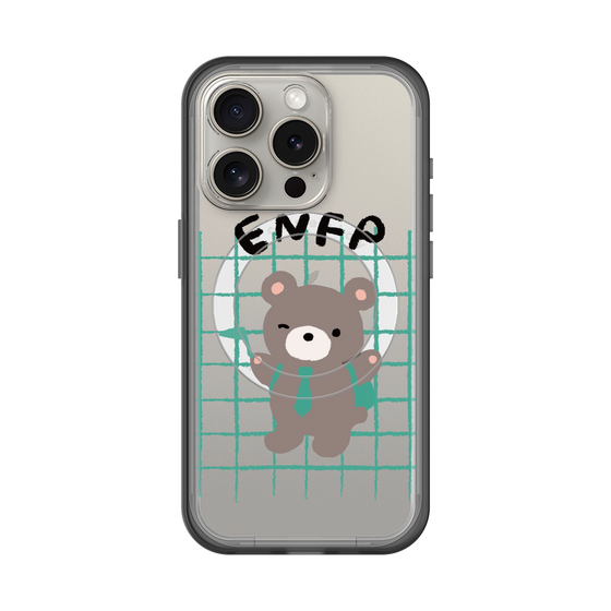 スリムプロテクションプレミアムケース with MagSafe［ オリジナル - ENFP 運動家 - キャラクター ］