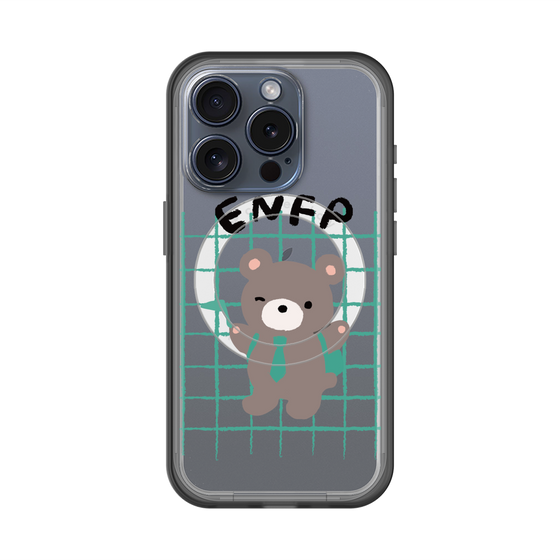 スリムプロテクションプレミアムケース with MagSafe［ オリジナル - ENFP 運動家 - キャラクター ］