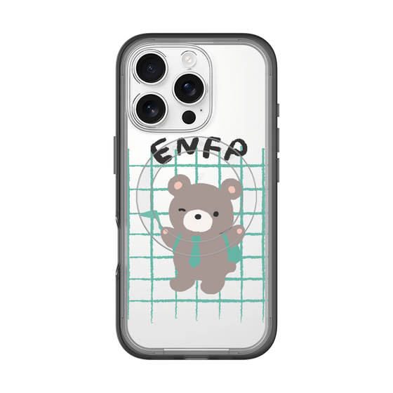 スリムプロテクションプレミアムケース with MagSafe［ オリジナル - ENFP 運動家 - キャラクター ］
