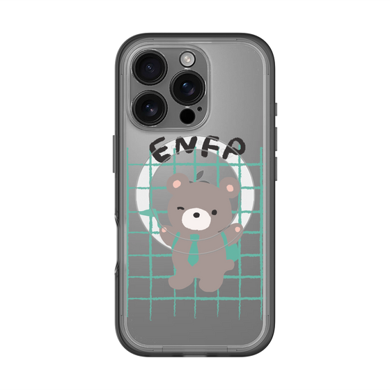 スリムプロテクションプレミアムケース with MagSafe［ オリジナル - ENFP 運動家 - キャラクター ］