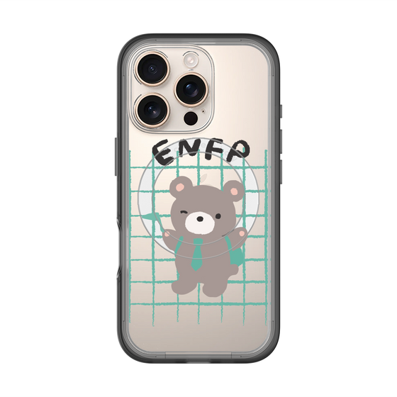 スリムプロテクションプレミアムケース with MagSafe［ オリジナル - ENFP 運動家 - キャラクター ］