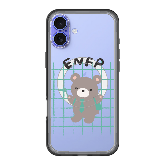 スリムプロテクションプレミアムケース with MagSafe［ オリジナル - ENFP 運動家 - キャラクター ］