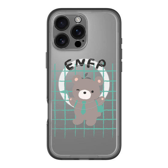 スリムプロテクションプレミアムケース with MagSafe［ オリジナル - ENFP 運動家 - キャラクター ］