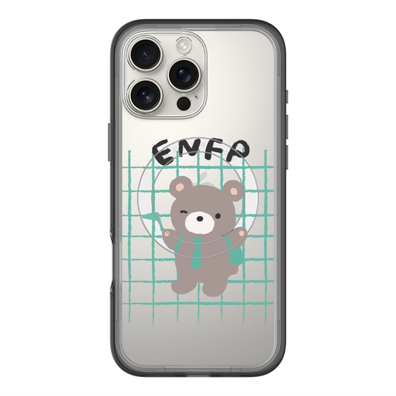 スリムプロテクションプレミアムケース with MagSafe［ オリジナル - ENFP 運動家 - キャラクター ］