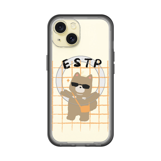 スリムプロテクションプレミアムケース with MagSafe［ オリジナル - ESTP 起業家 - キャラクター ］