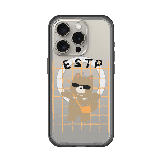 スリムプロテクションプレミアムケース with MagSafe［ オリジナル - ESTP 起業家 - キャラクター ］