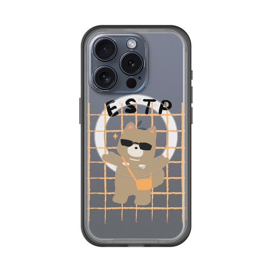 スリムプロテクションプレミアムケース with MagSafe［ オリジナル - ESTP 起業家 - キャラクター ］