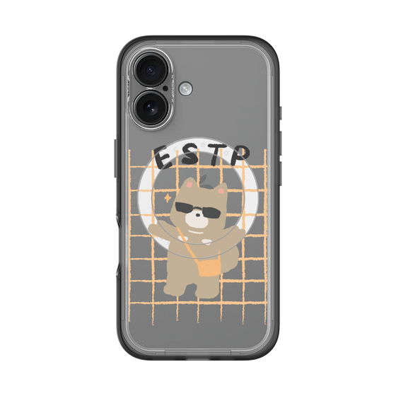 スリムプロテクションプレミアムケース with MagSafe［ オリジナル - ESTP 起業家 - キャラクター ］