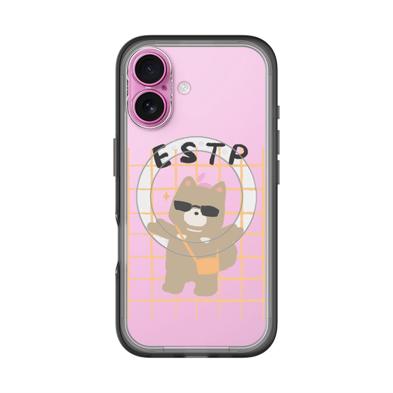 スリムプロテクションプレミアムケース with MagSafe［ オリジナル - ESTP 起業家 - キャラクター ］