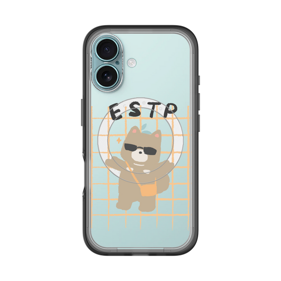 スリムプロテクションプレミアムケース with MagSafe［ オリジナル - ESTP 起業家 - キャラクター ］