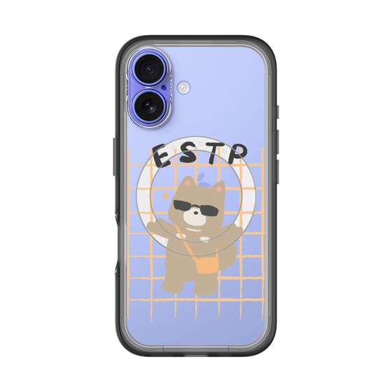 スリムプロテクションプレミアムケース with MagSafe［ オリジナル - ESTP 起業家 - キャラクター ］