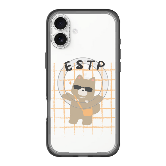 スリムプロテクションプレミアムケース with MagSafe［ オリジナル - ESTP 起業家 - キャラクター ］