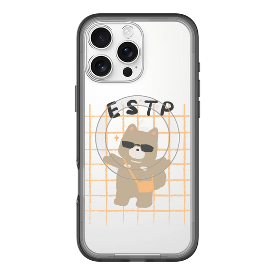 スリムプロテクションプレミアムケース with MagSafe［ オリジナル - ESTP 起業家 - キャラクター ］