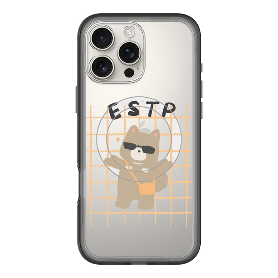 スリムプロテクションプレミアムケース with MagSafe［ オリジナル - ESTP 起業家 - キャラクター ］