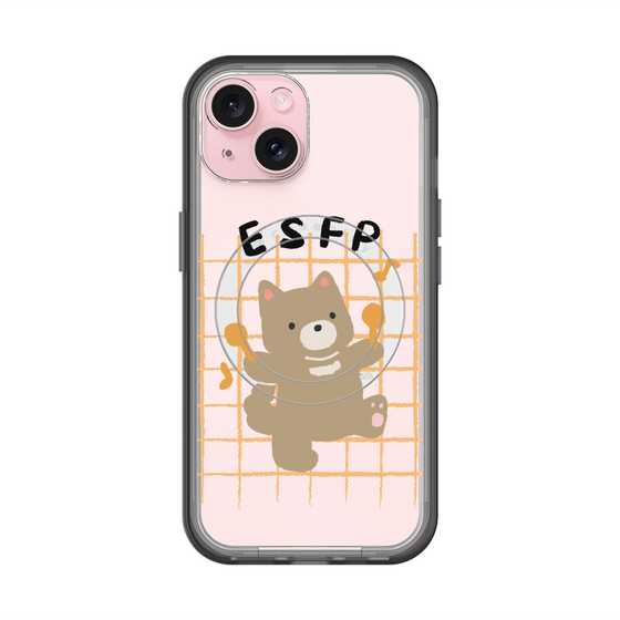 スリムプロテクションプレミアムケース with MagSafe［ オリジナル - ESFP エンターテイナー - キャラクター ］