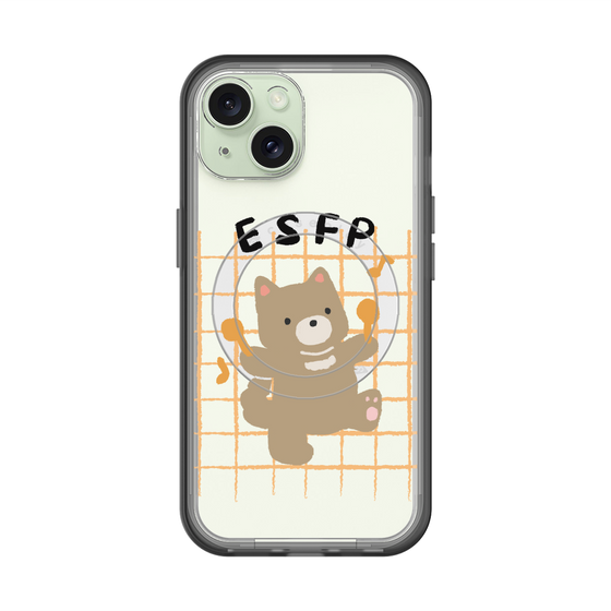 スリムプロテクションプレミアムケース with MagSafe［ オリジナル - ESFP エンターテイナー - キャラクター ］