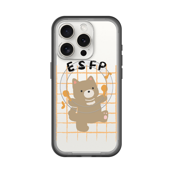 スリムプロテクションプレミアムケース with MagSafe［ オリジナル - ESFP エンターテイナー - キャラクター ］