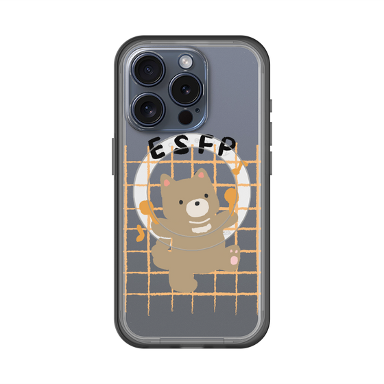 スリムプロテクションプレミアムケース with MagSafe［ オリジナル - ESFP エンターテイナー - キャラクター ］