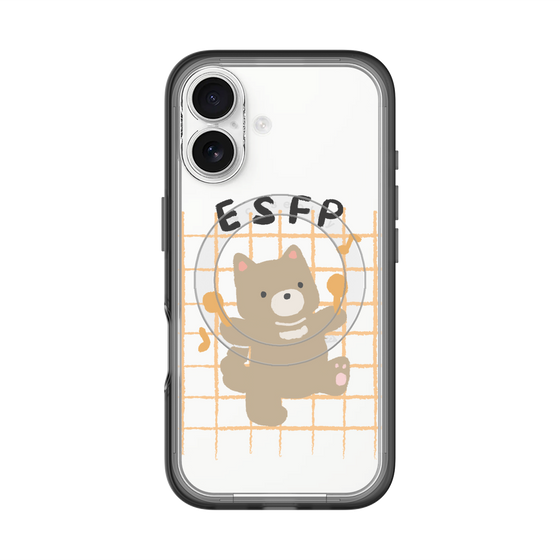 スリムプロテクションプレミアムケース with MagSafe［ オリジナル - ESFP エンターテイナー - キャラクター ］