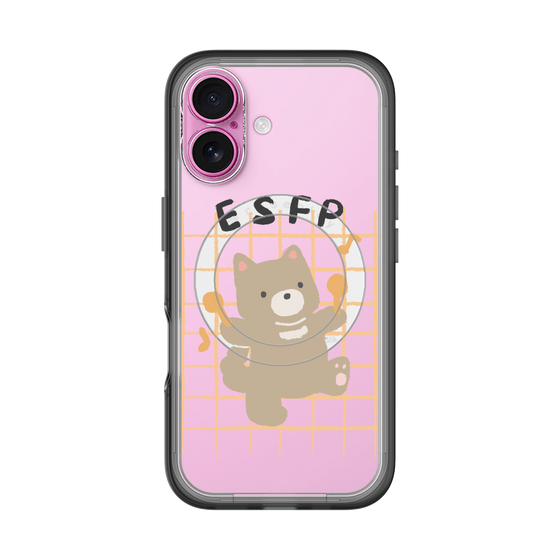 スリムプロテクションプレミアムケース with MagSafe［ オリジナル - ESFP エンターテイナー - キャラクター ］