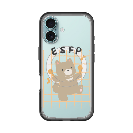スリムプロテクションプレミアムケース with MagSafe［ オリジナル - ESFP エンターテイナー - キャラクター ］