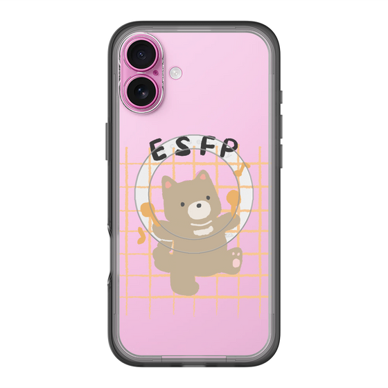 スリムプロテクションプレミアムケース with MagSafe［ オリジナル - ESFP エンターテイナー - キャラクター ］