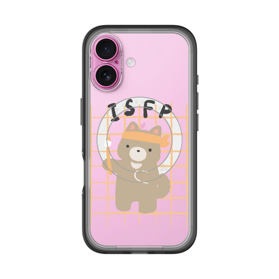 スリムプロテクションプレミアムケース with MagSafe［ オリジナル - ISFP 冒険家 - キャラクター ］