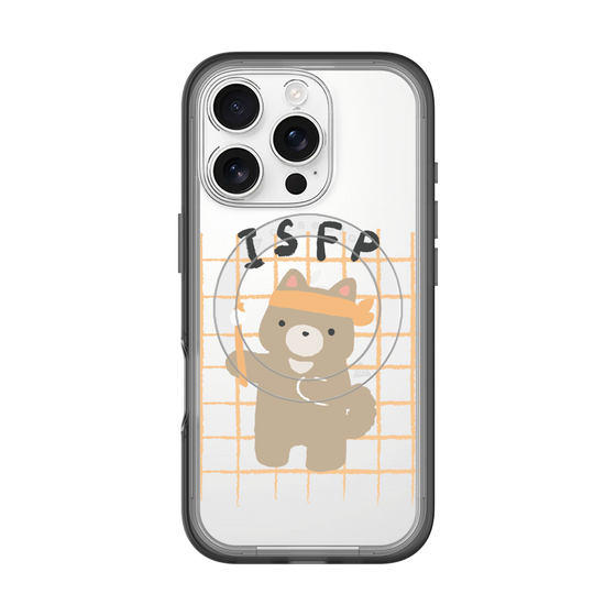 スリムプロテクションプレミアムケース with MagSafe［ オリジナル - ISFP 冒険家 - キャラクター ］