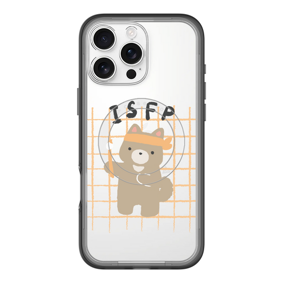 スリムプロテクションプレミアムケース with MagSafe［ オリジナル - ISFP 冒険家 - キャラクター ］