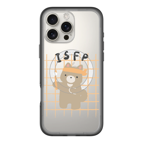 スリムプロテクションプレミアムケース with MagSafe［ オリジナル - ISFP 冒険家 - キャラクター ］
