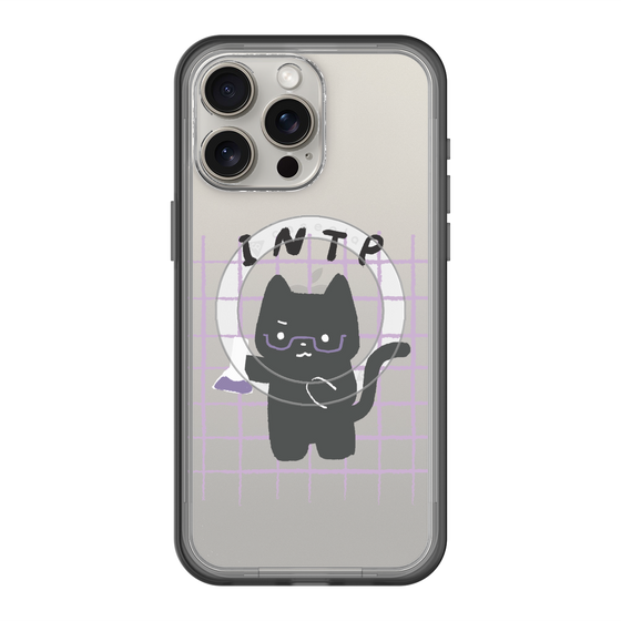 スリムプロテクションプレミアムケース with MagSafe［ オリジナル - INTP 論理学者 - キャラクター ］