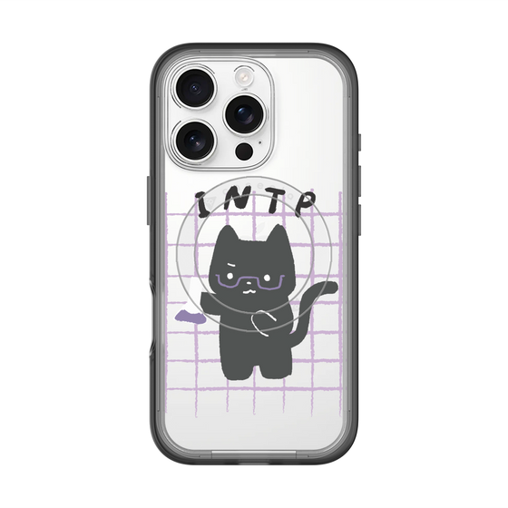 スリムプロテクションプレミアムケース with MagSafe［ オリジナル - INTP 論理学者 - キャラクター ］