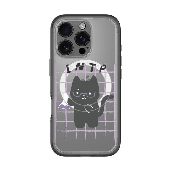 スリムプロテクションプレミアムケース with MagSafe［ オリジナル - INTP 論理学者 - キャラクター ］